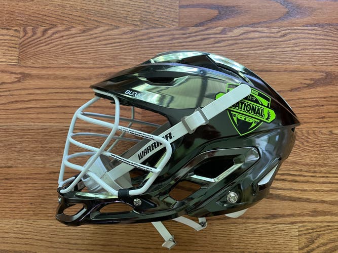 Warrior Burn Chrome Helmet