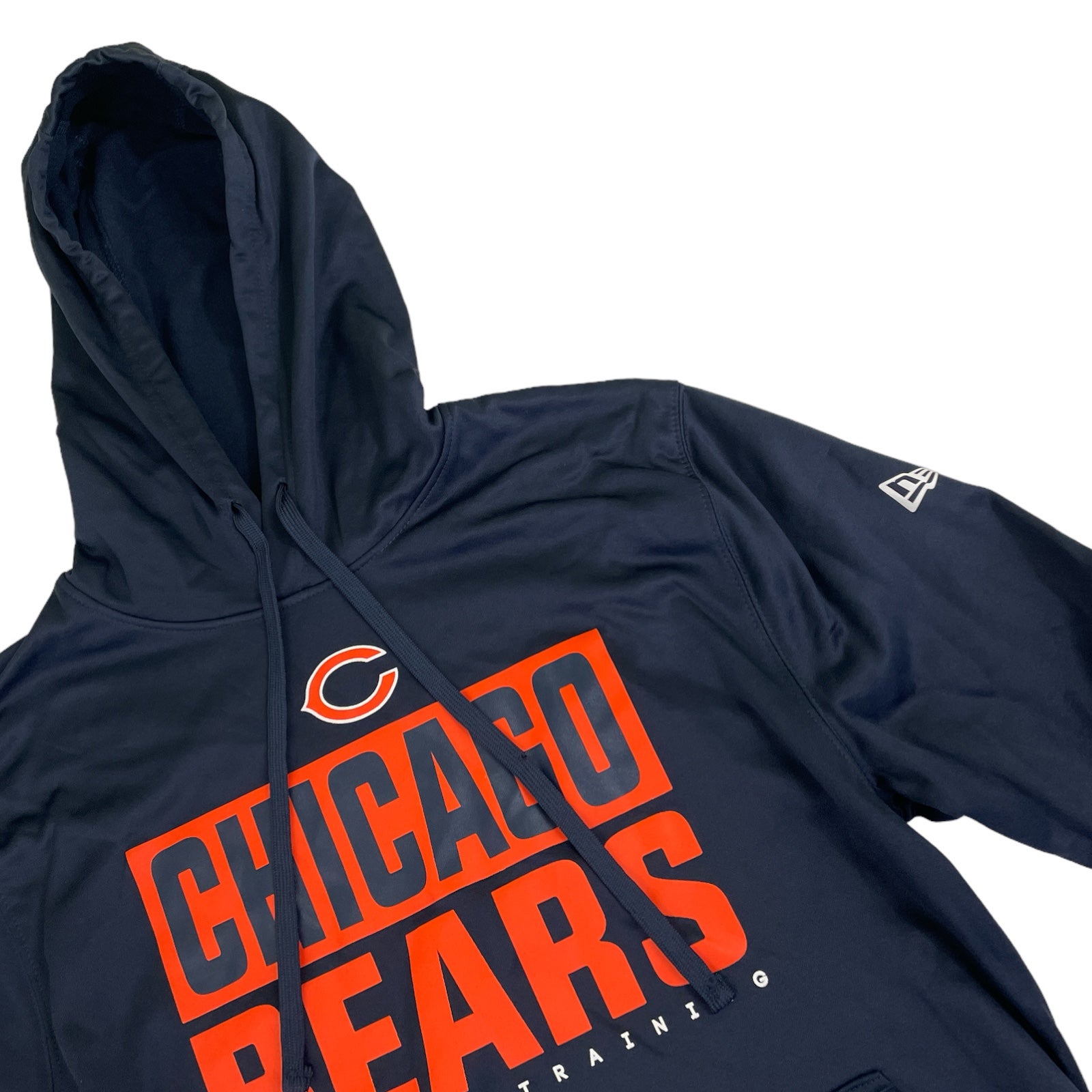 New Era Chicago Bears Basic Wordmark Hooded Sweatshirt Medium