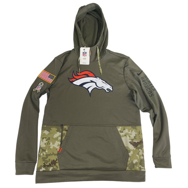 Denver bronco salute outlet to service hoodie