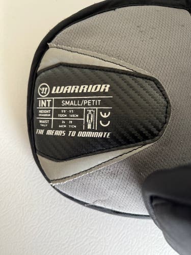 Used Small Warrior Ritual Hockey Goalie Pants