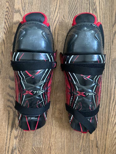 Used Bauer Vapor X700 13” Shin Pads