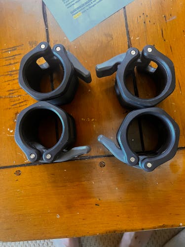 Used Barbell Clamps