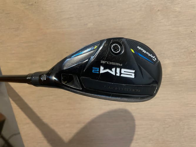 Men's Right Handed Stiff Flex 2H SIM 2 Rescue Hybrid