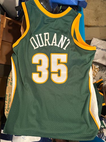 Seattle SuperSonics Kevin Durant Jersey Mitchell And Mess XXL-NWT