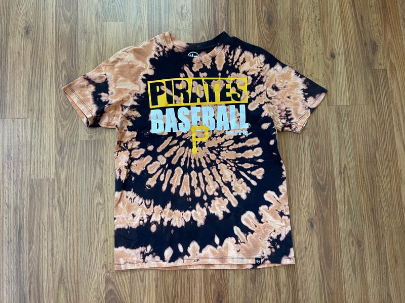 Pittsburgh Pirates Tie-Dye T-Shirt - Black