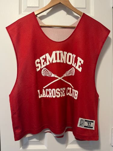Reversible Seminole Lacrosse Pinnie
