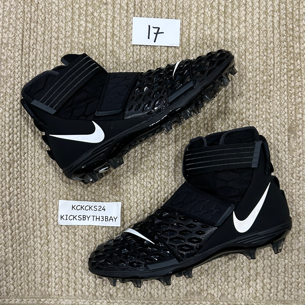 Nike Force Savage Elite 2 TD Football Cleats Black AH3999-001 Mens size 17