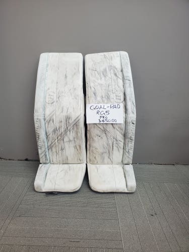 Used 34" Warrior Ritual G5 Pro Goalie Leg Pads