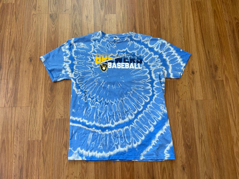 Milwaukee Brewers Youth Hardball Tie-Dye T-Shirt