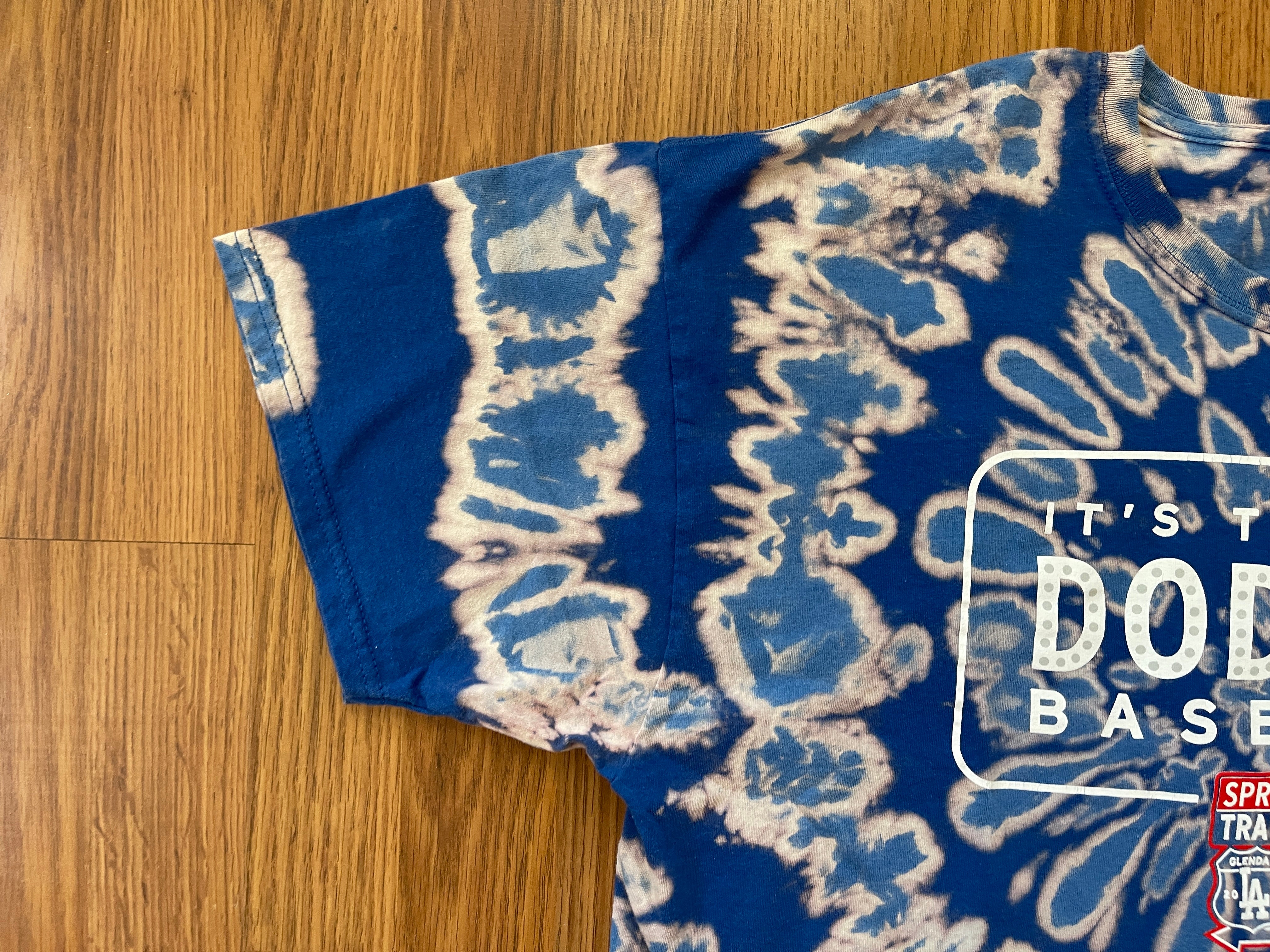 Los Angeles Dodgers MLB BASEBALL SPRING TRAINING TIE DYE Size