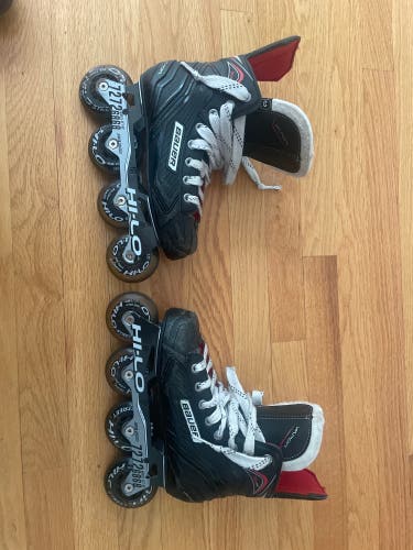 Used Bauer Vapor XR300 Inline Skates Size 3