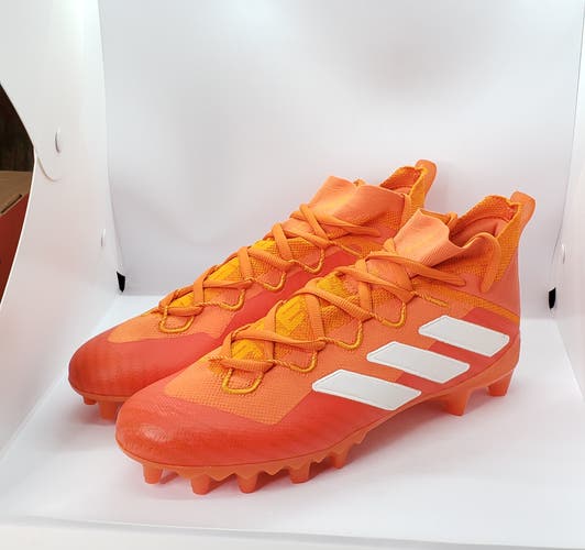 Adidas Freak Ultra Boost Primeknit Orange Football Cleats FX1305 Men's Size 12.5
