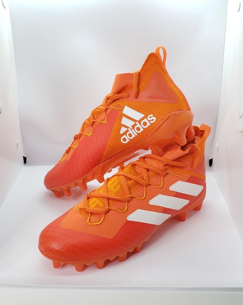 Adidas Freak Ultra Boost Primeknit Orange Football Cleats  display picture 3