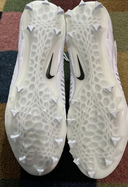 NEW Nike Alpha Menace Pro 2 Mid White Football Cleats BV3951-100 Size 16 WIDE