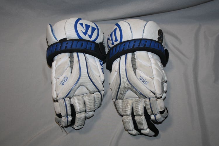 Used Player's Warrior Evo Lacrosse Gloves 11"