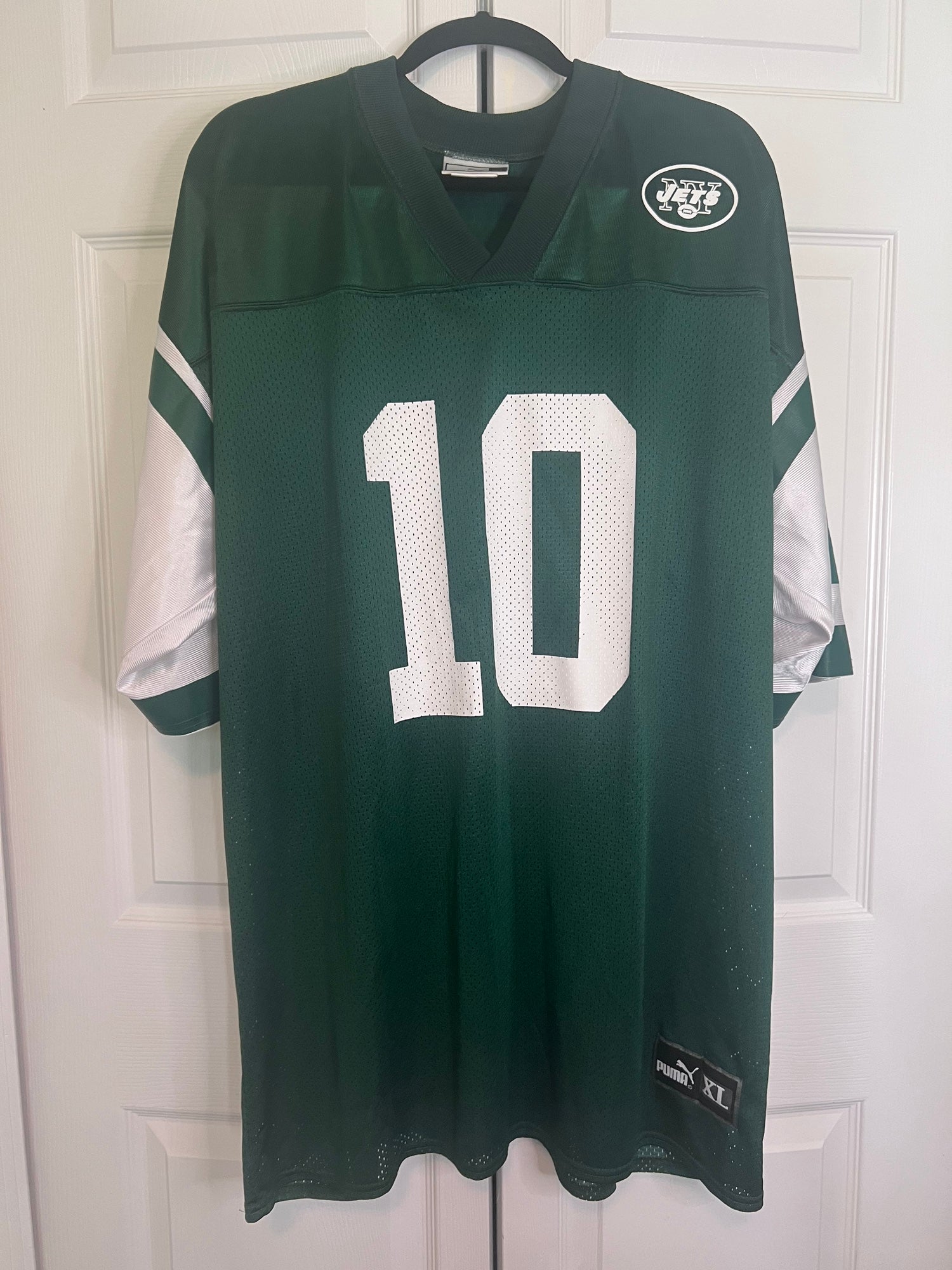 ($60) New York NY Jets CHAD PENNINGTON nfl Jersey Youth *GIRLS* (L-LG-LARGE)