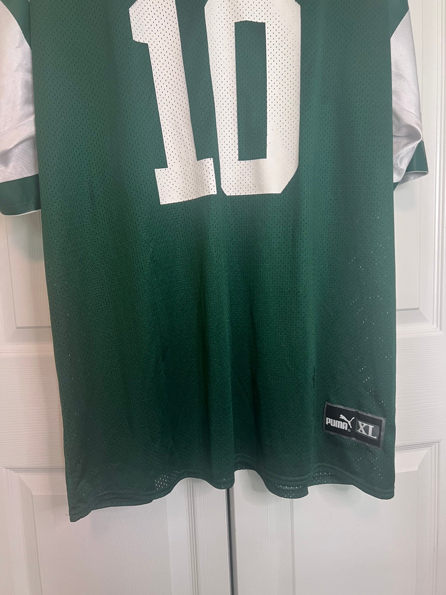 NY Jets Chad Pennington #10 Jersey Size XL Puma