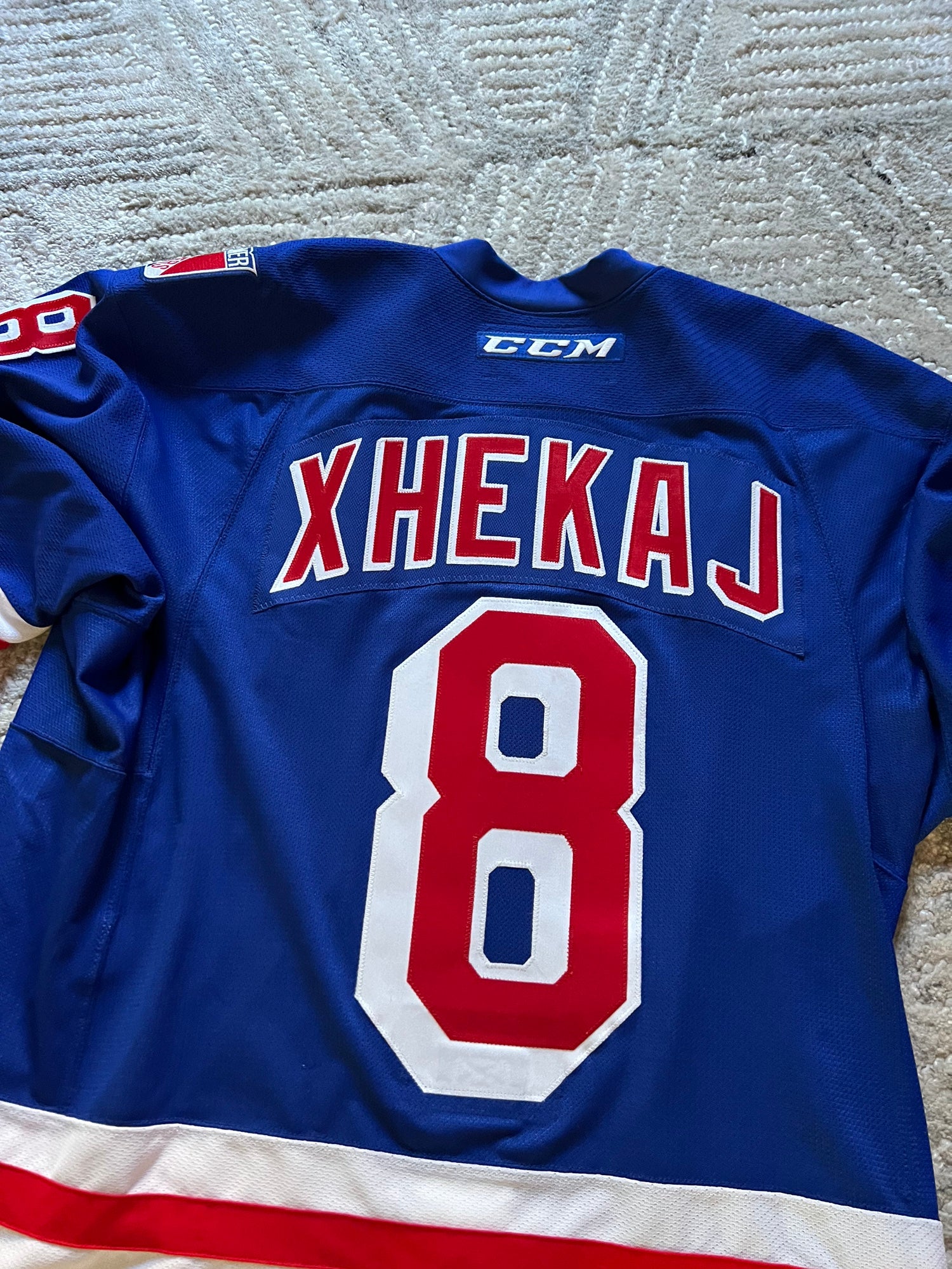 Arber Xhekaj signed Montreal Canadiens Adidas Auth. Jersey