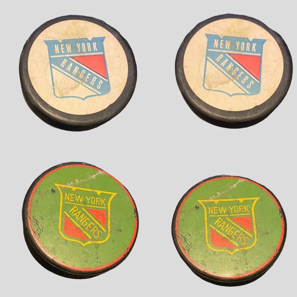 Vintage New York Rangers Hockey Puck - Original 6 Logo! BRAND NEW!