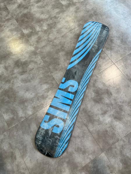 Used 151cm SIMS Wrath Snowboard without Bindings