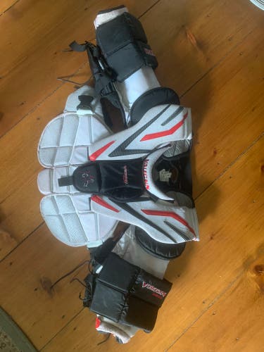 Used Small Vaughn Goalie Chest Protector