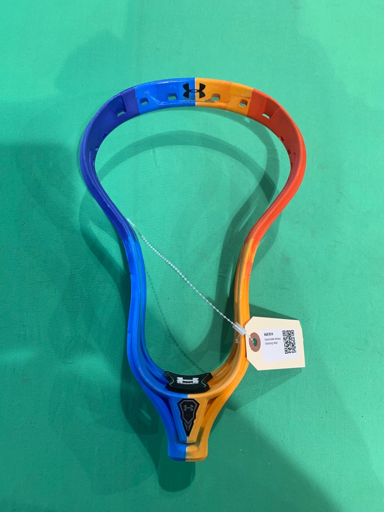 Used Under Armour Command Unstrung Head (Blue, Orange, Red Dyed!)