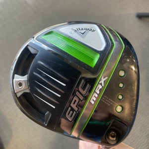 Used Men's Callaway Epic Max Right Driver Regular 9
