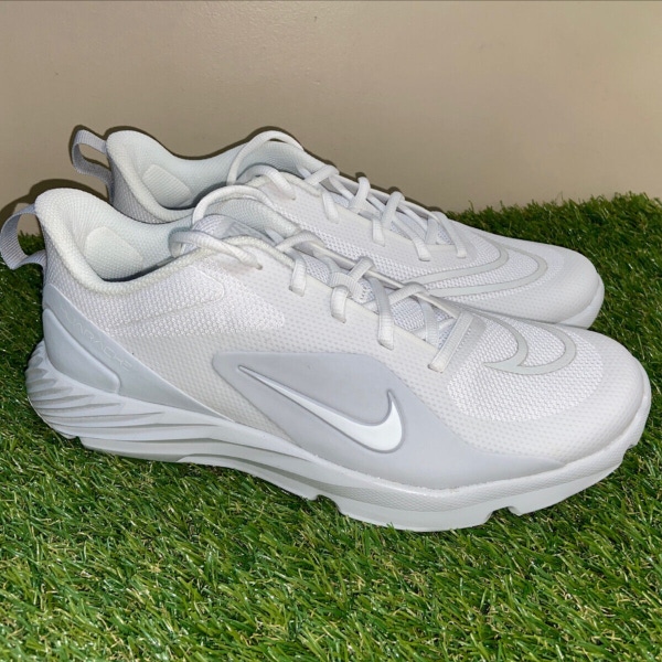 *SOLD* Nike Alpha Huarache 8 Pro Turf Lacrosse Shoes White CZ6559-110 Mens Size 9.5 NEW