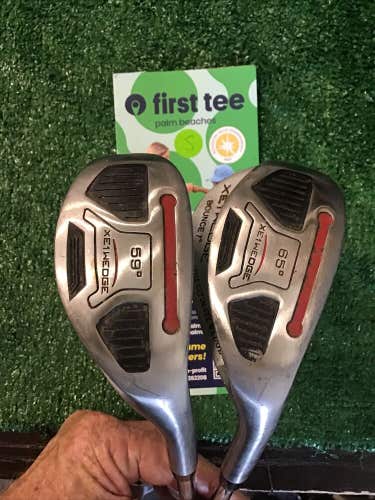 The Ultimate Wedge XE1 Wedge Set 59* And 65* With Steel Shafts