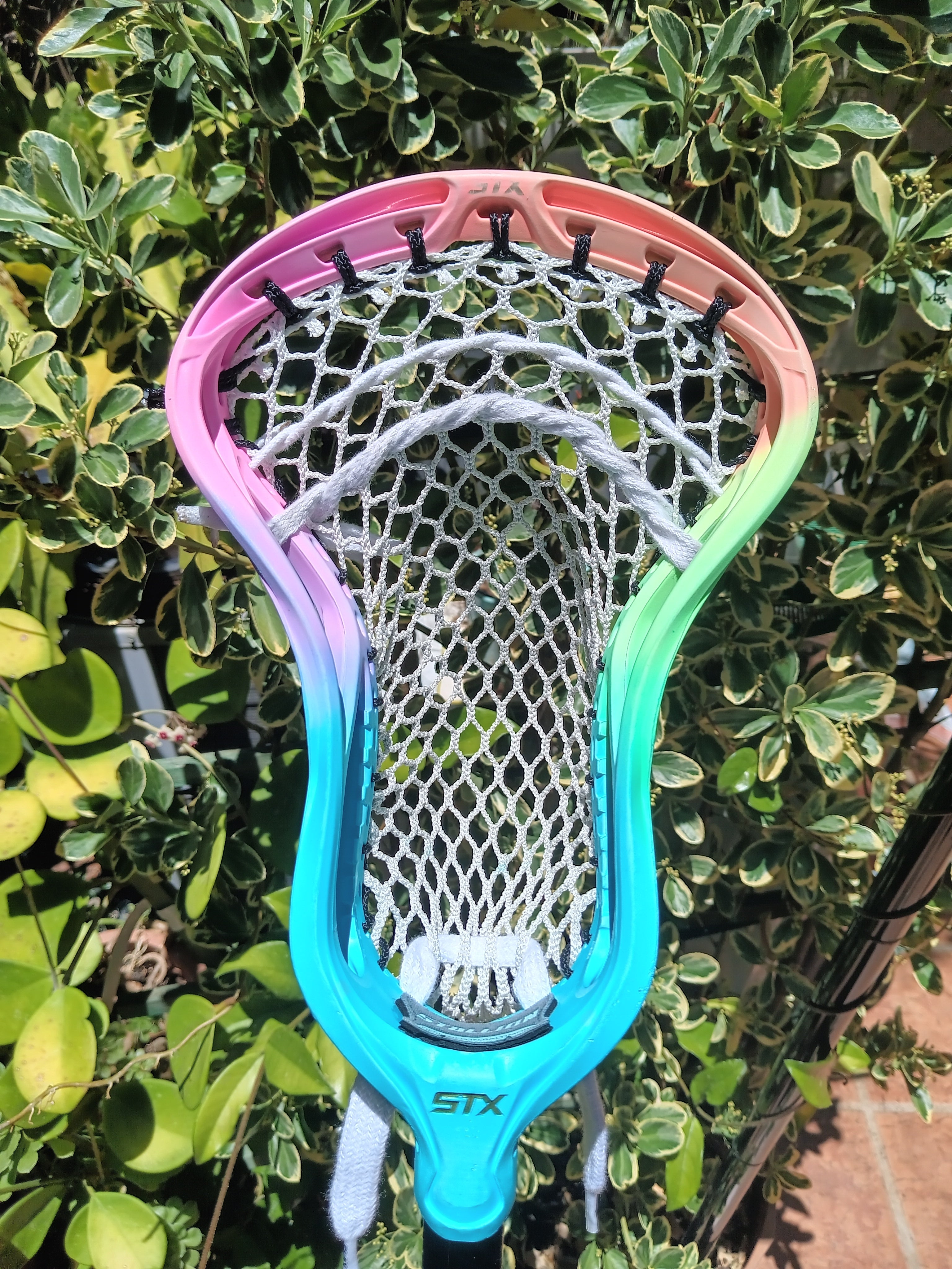 Custom Strung And Dyed Easton STEALTH US Head | SidelineSwap