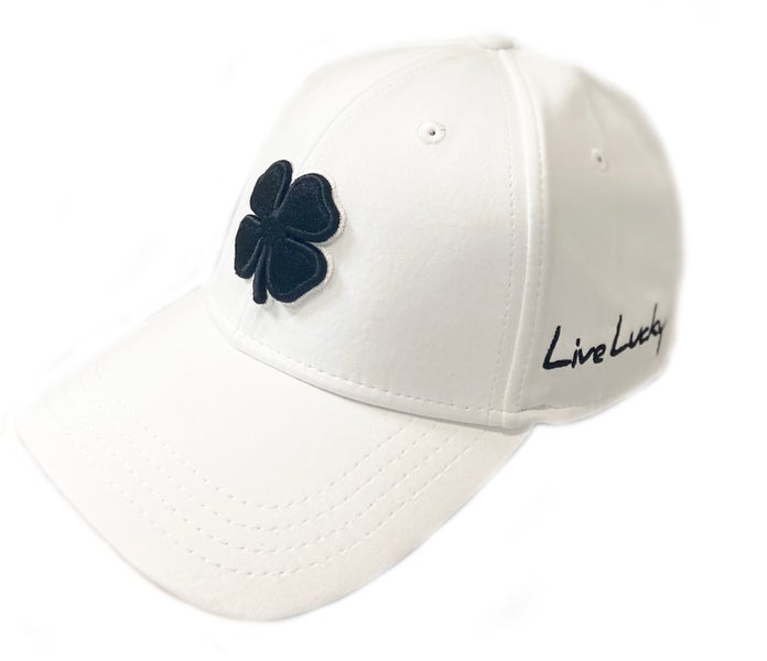 NEW Black Clover Live Lucky BC Style #1 White/Black Fitted Small/Medium Hat/Cap