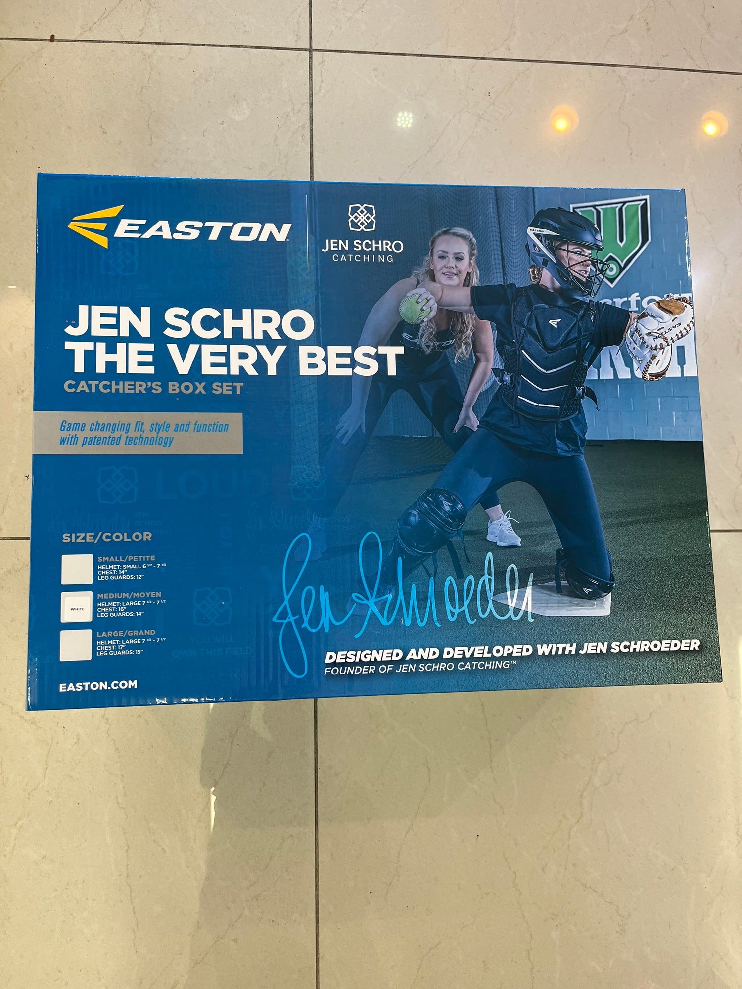 Easton Jen Schro The Very Best Catcher's Box Set