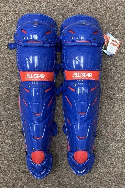 All Star System 7 Axis Intermediate 13-16 Catchers Gear Set - Solid Navy  Blue