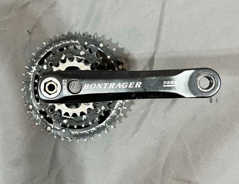 GXP BONTRAGER 7050 クランクセット　175mm Bontrager Race GXP Giga X Pipe 175mm 44/32/22 Mountain Bike