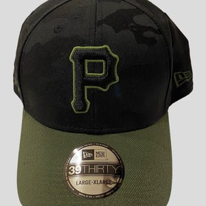 MLB Pittsburgh Pirates Military New Era 39Thirty Hat Size Large-XL * NEW / NWT
