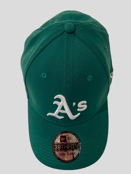 MLB Genuine Merchandise A’s Athletics Green And Yellow Ball Cap Size  MediumLarge