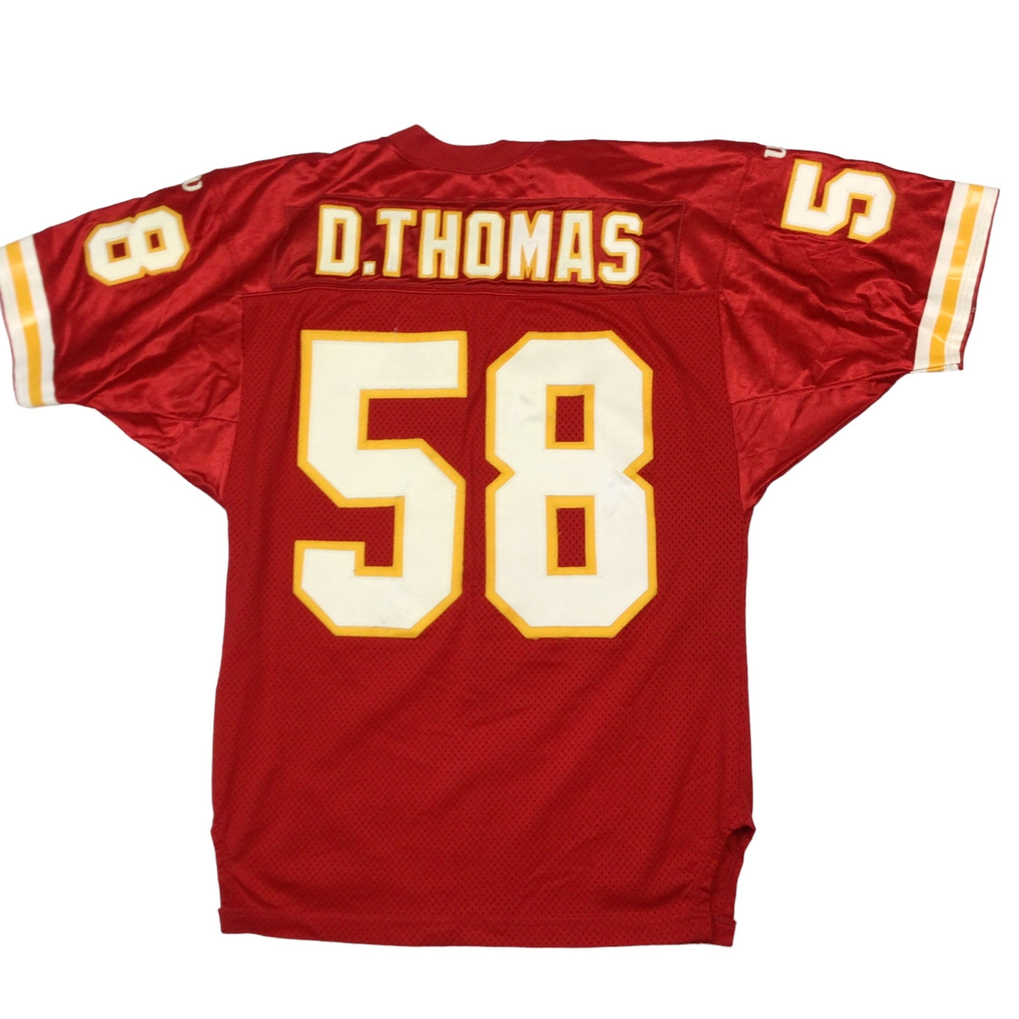 Men's Mitchell & Ness Derrick Thomas Red Kansas City Chiefs Big Tall 1994 Retired Player Replica Jersey