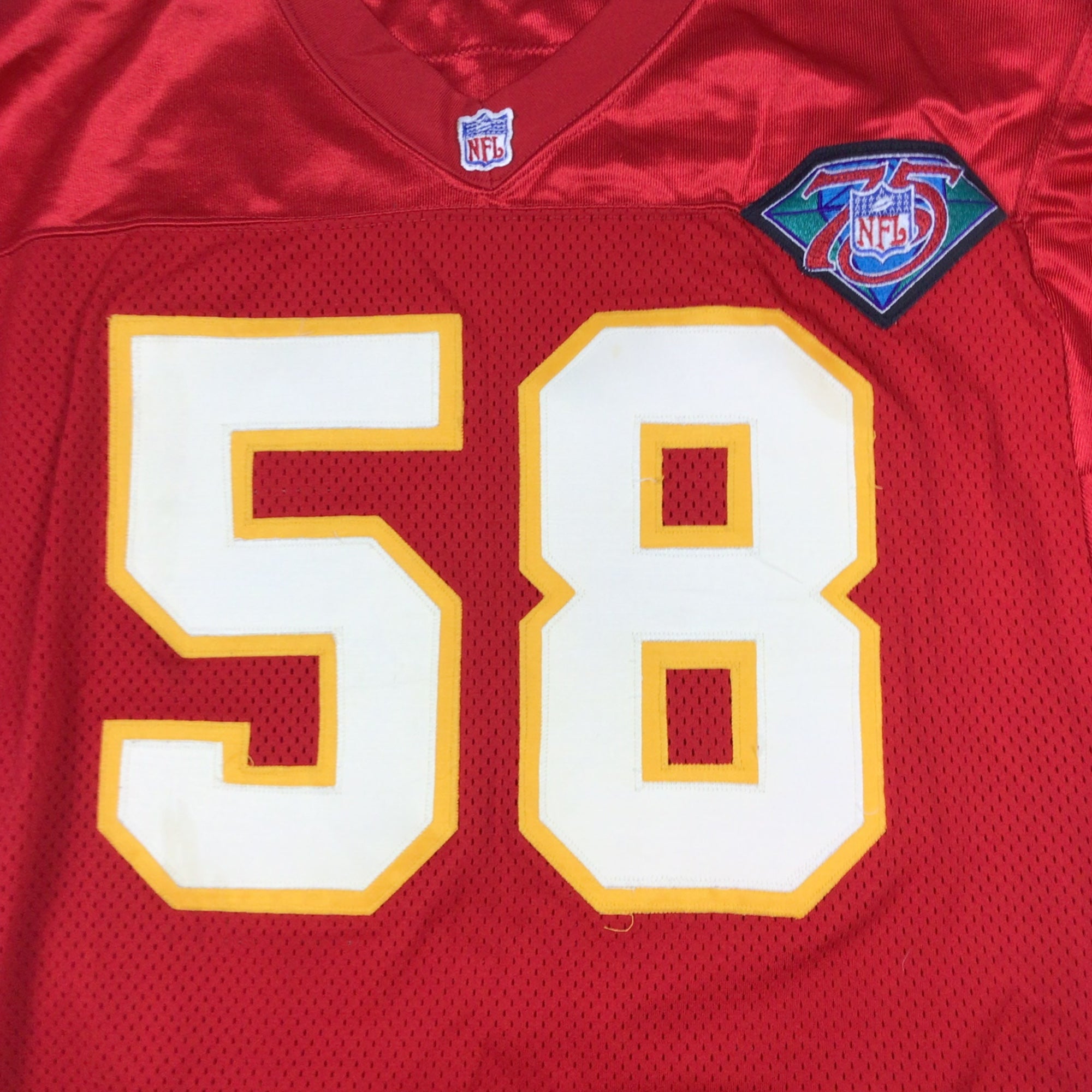 DERRICK THOMAS  Kansas City Chiefs 1994 Wilson Throwback NFL