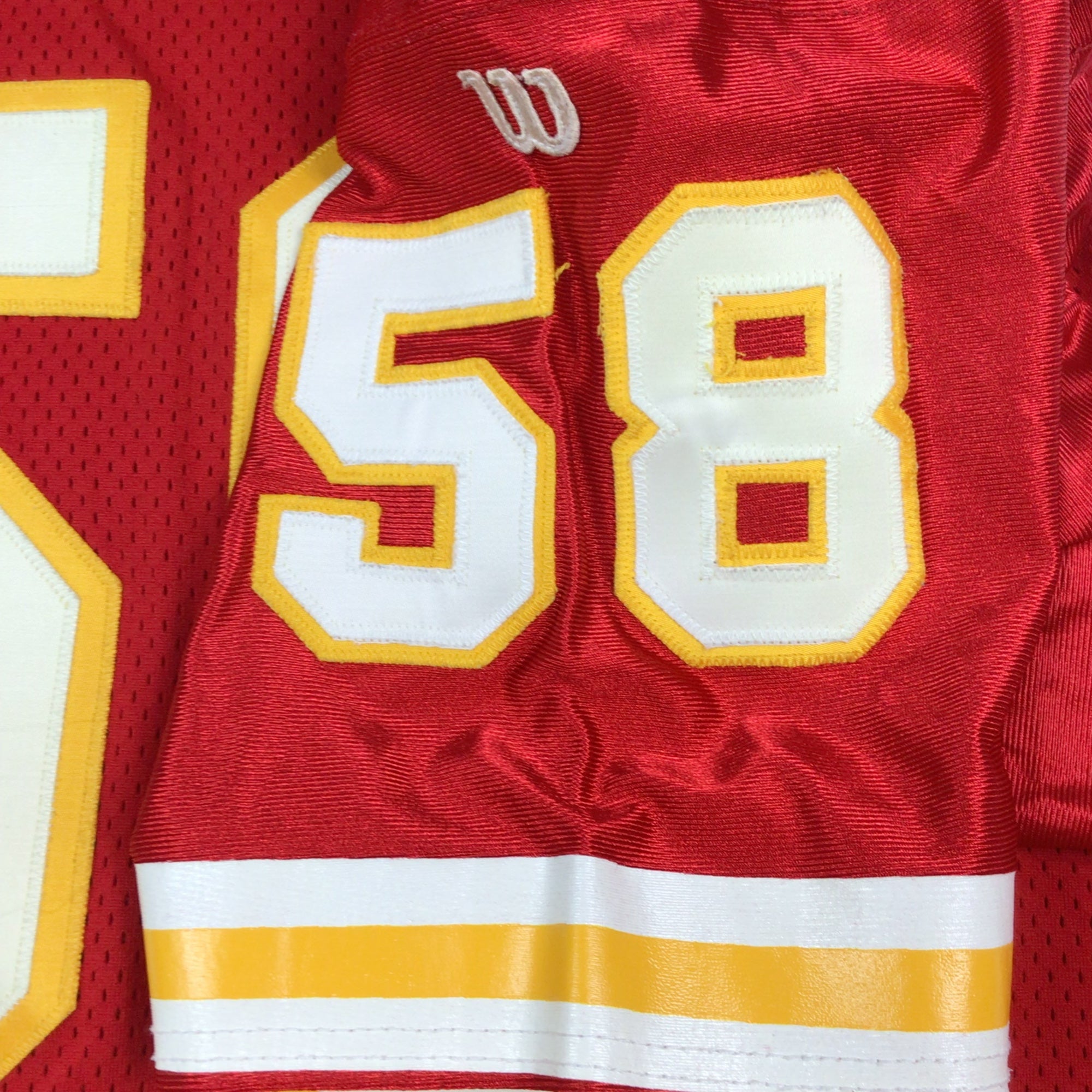 DERRICK THOMAS  Kansas City Chiefs 1994 Wilson Throwback NFL Football  Jersey