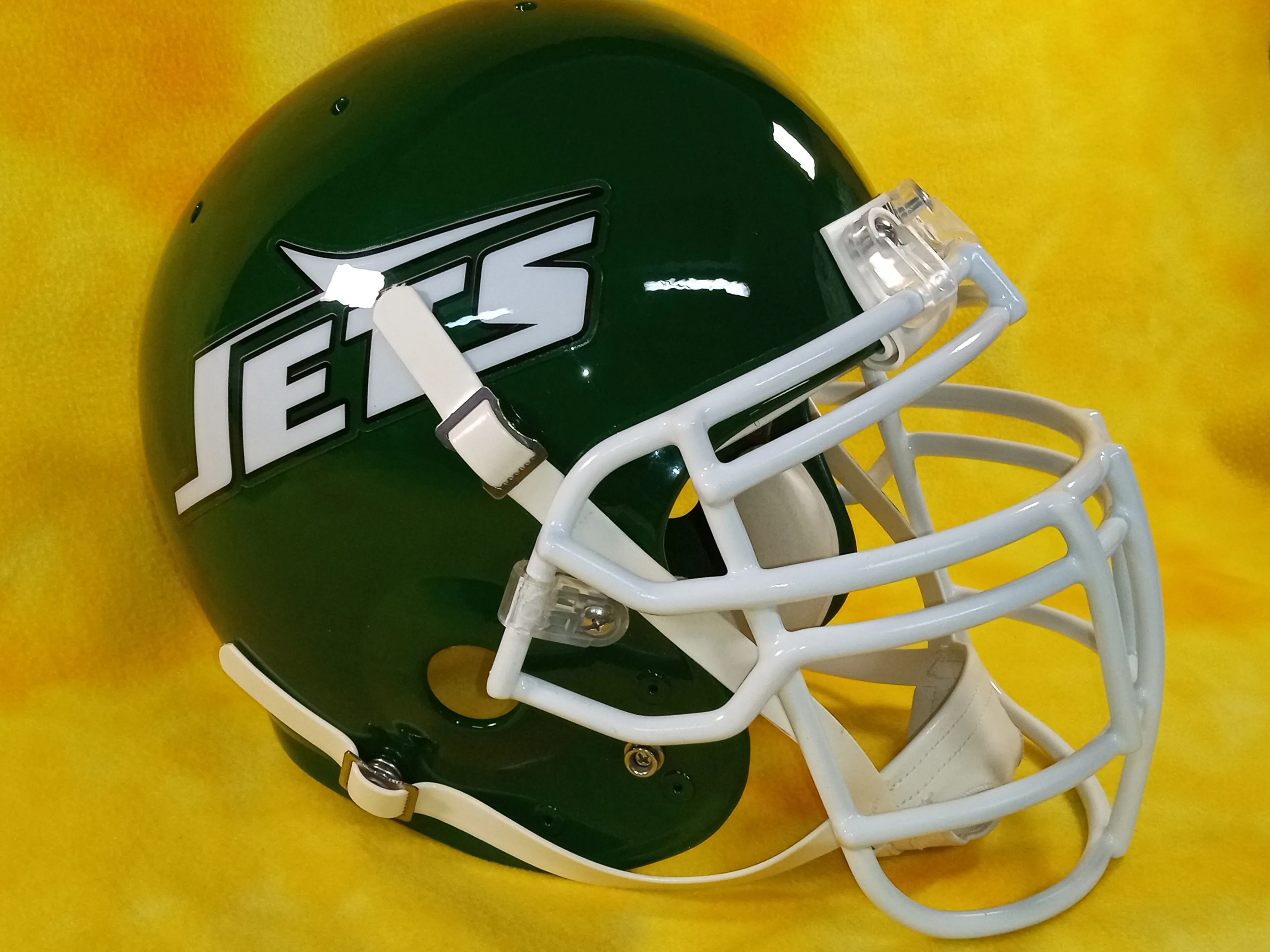 New York Jets throwback super custom fullsize football helmet