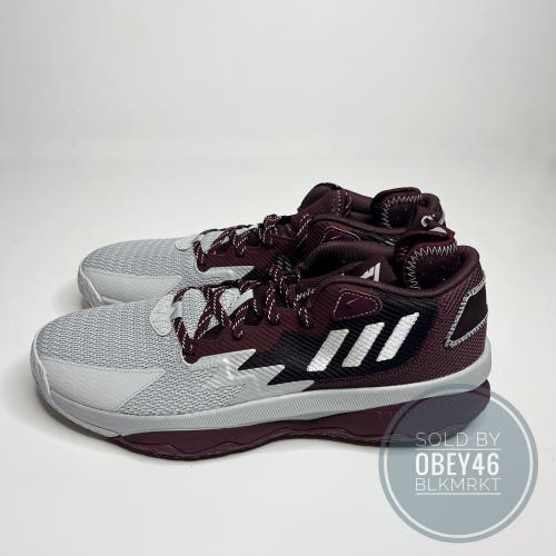 UNRELEASED Adidas Dame 8 “Texas A&M” Basketball Shoes 14
