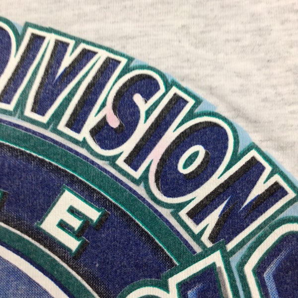 Seattle Mariners 2001 AL West Division Champions MLB T-Shirt - XL