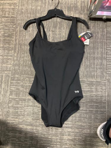 Black New Size 12 Women's TYR Swimsuit
