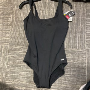 Black New Size 14 Women's TYR Swimsuit