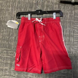 Red New Small Men's TYR Swimsuit