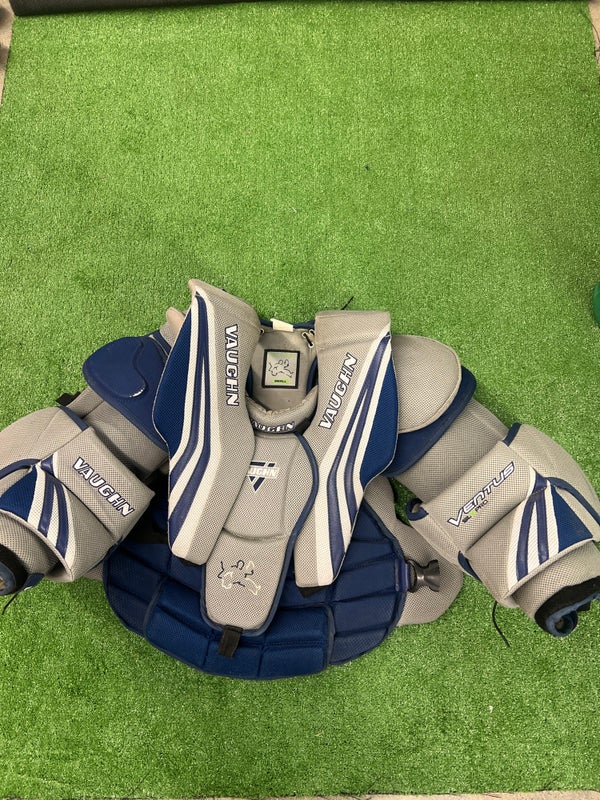 Used Small Vaughn Ventus SLR Goalie Chest Protector