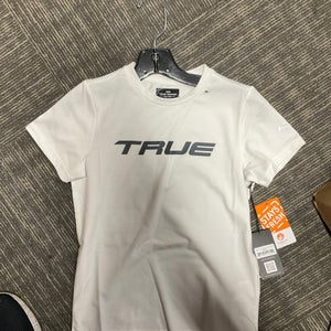 White Youth Small TRUE T-Shirt