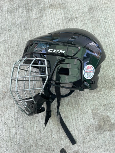 CCM Casque 50 pour homme, taille : S, couleur : rouge