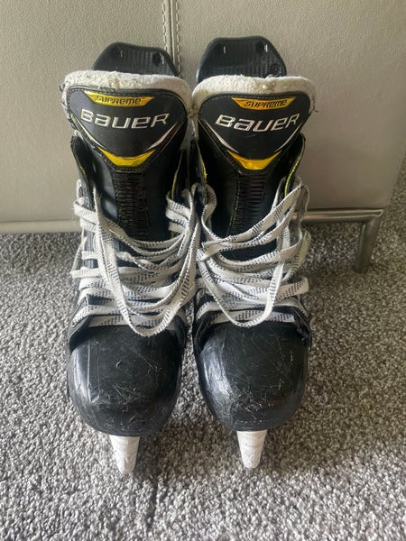 Used Bauer Regular Width Size 9.5 Supreme 3S Pro Hockey Skates