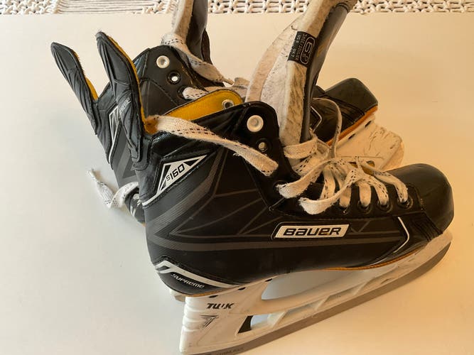 Used Bauer Regular Width   Size 6.5 Supreme S160 Hockey Skates